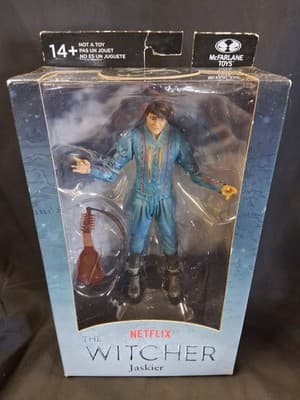 McFarlane * Witcher JASKIER - Iconic season 1 outfit * 7” Action Fig IN STOCK