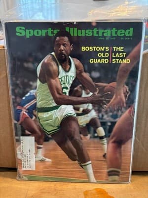 1969 Sports Illustrated-Boston Celtics Bill Russell The Last Stand