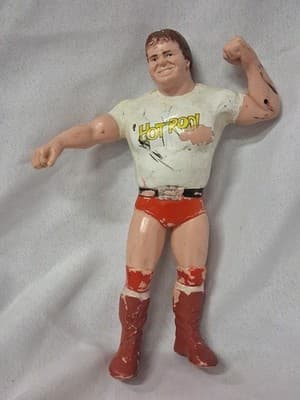 Vtg Wwf ROWDY RODDY PIPER LJN WRESTLING figure Hot Rod As Is