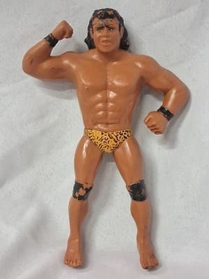 Titan Sports Jimmy Superfly Snuka WWF Wrestling Wrestler Figure Vintage 1984 LJN