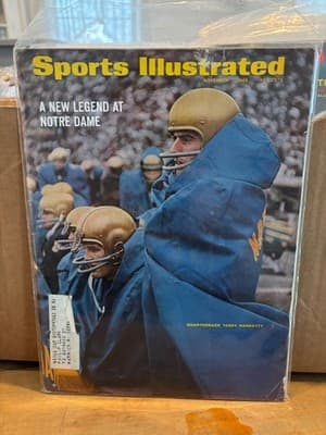 Sports illustrated Terry Hanratty Notre Dame Football November 7 1966