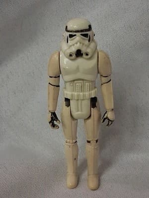 VTG Star Wars Storm Trooper 1977 Kenner Action Figure Hong Kong