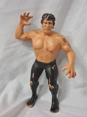 Ricky The dragon Steamboat Bendy figure 1986 LJN WWF Wrestling Superstars bendie