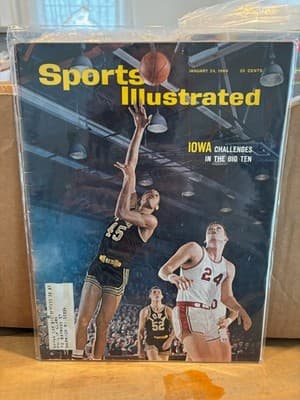 Sports Illustrated January 24 1966 Iowa Basketball Ralph Miller Big Ten Magazine