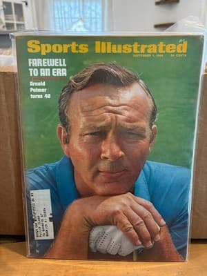 Sports Illustrated September 1969 Arnold Palmer Turns 40 Golf 1125