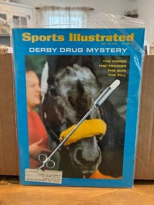 FM4-60 Sports Illustrated Magazine 5-20-1968 KENTUCKY DERBY DRUG MYSTERY