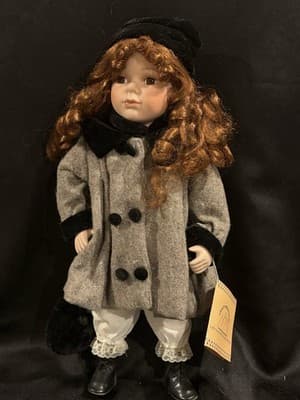 Custom Handmade Doll With Curls And Outfit Cute