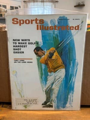 FM1-39 Sports Illustrated Magazine 3-15-1965 TONY LEMA Golf