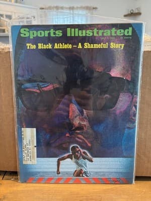 R3-11 SPORTS ILLUSTRATED MAGAZINE JULY 1, 1968 - BLACK ATHLETE A SHAMEFUL STORY