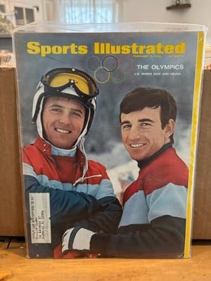 Sports Illustrated Magazine February 5 1968 US Skiers Billy Kidd & Jimmie Heuga