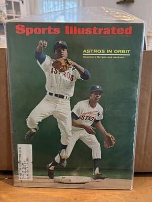 1966 Sports Illustrated-Houston Astros Joe Morgan & Sonny Jackson