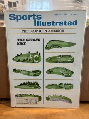 VTG Sports Illustrated Magazine February 22 1965 The Best 18 in America