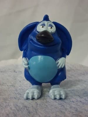 Yowie World Monsters PVC Figure Blue Creature Collectible