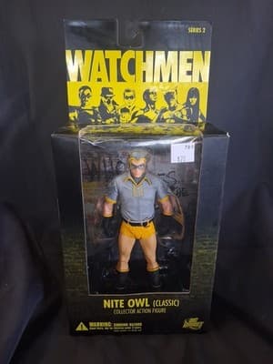 DC The Watchmen NITE OWL Classic Collector Action Figure