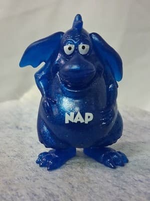Yowie Superpowers Series Blue Nap Animal Collection Collectible Action Figure 2”