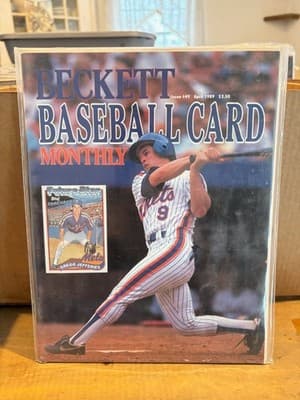 Beckett Baseball Card Monthly MAGAZINE April 1989 Gregg Jeffries Mets