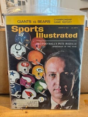 Original 1964 Sports Illustrated Cover Only: Houston Rookie Don Trull