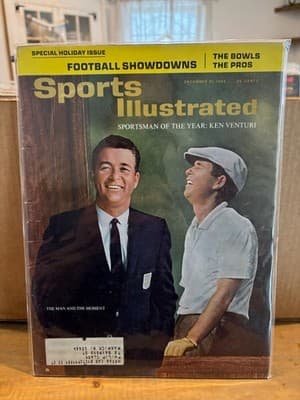 Sports Illustrated December 1964 Ken Venturi Sportsman Of The Year