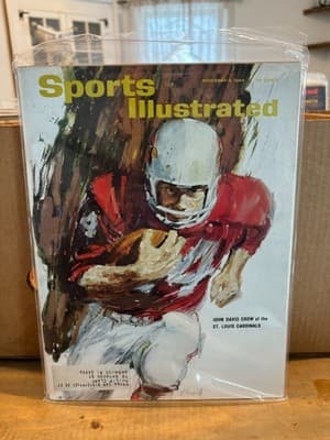 VTG Sports Illustrated Magazine November 9 1964 Cardinals' John David Crow Cover