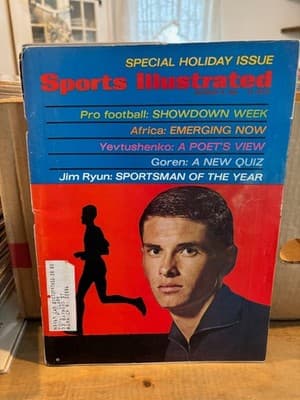 Sports Illustrated Special Holiday Issue Dec 19 1966 Jim Ryun: Sportsman of Year