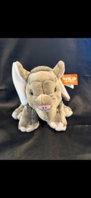 Wild Republic Elephant Plush 13" With Tags
