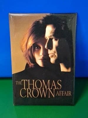 The Thomas Crown Affair Promotional Movie Button - Pierce Brosnan 1999