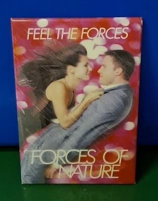 FORCES OF NATURE 1999 THEATER MOVIE PROMO BUTTON PIN BACK