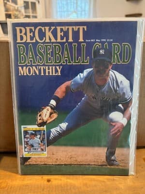 Beckett Baseball Card Monthly Issue #62 May 1990 Don Mattingly Cover MLB Yankees