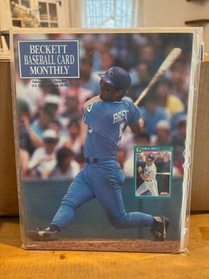 Beckett Baseball Card Monthly Magazine #71 February 1991 GEORGE BRETT Cover