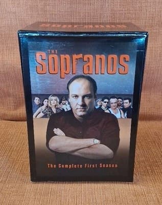 The Sopranos The Complete 1st First Season VHS 2000 5 Tape Box Set