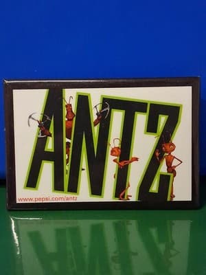 1998 ANTZ BUTTON cartoon movie Dreamworks PEPSI Promotional Pin Back Badge