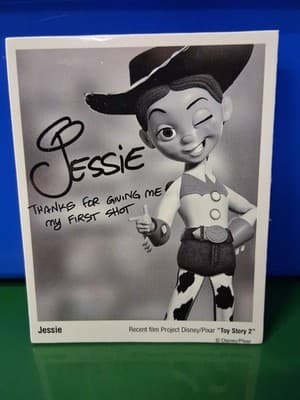Toy Story 2 Black & White Jessie Movie Theater Promotional Pin
