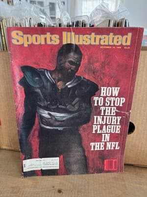 SPORTS ILLUSTRATED 11/10/86 INJURY PLAGUE IN NFL, Breeders Cup Lady's Secret