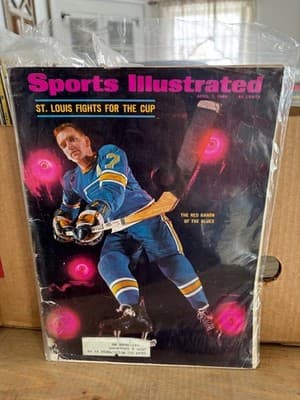 Sports Illustrated Apr 7 1969 St Louis Fight For The Cup~Red Baron.