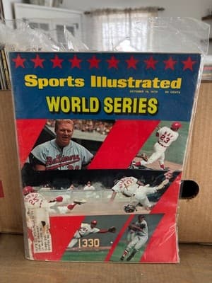 VTG Sports Illustrated Magazine October 19 1970 Brooks Robinson and Willie May