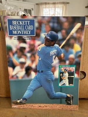 George Brett Kevin Maas February 1991 Beckett Baseball Monthly Magazine #71