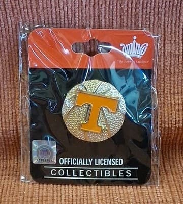 Tennessee Volunteers Aminco NCAA Basketball Pin Collectible
