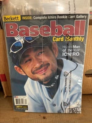 Beckett Baseball Card Monthly Magazine Vintage Back Issue Ichiro