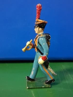 VINTAGE PRE WAR MADE IN UK MMM SOLDIER HAND PAINTED FIGURINE π€Ίπͺ RARE
