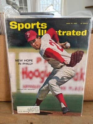 Sports Illustrated April 26 1963 New Hope In Philly - Art Mahaffey