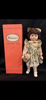 Brinn's Collectible Doll. Vintage