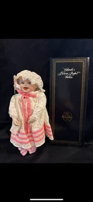 Ashton Drake Knowles "Sarah" Porcelain Doll Picture Perfect Babies Yolanda Bello