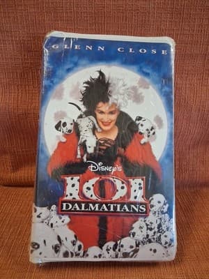 Disney's 101 Dalmatians - Glenn Close - VHS Tape Sealed