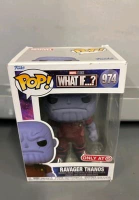 FUNKO POP ! RAVAGER THANOS 974 TARGET EXCLUSIVE WHAT IF New