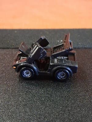 Vintage 1988 Galoob Micro Machines Black Lamborghini Countach Deluxe