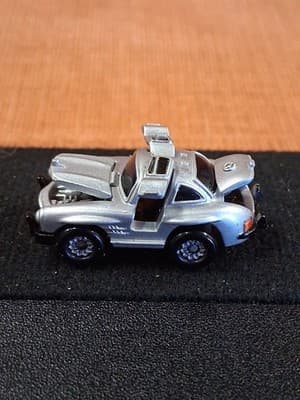 Vtg 1988 Galoob Micro Machines Mercedes-Benz 300 SL Gullwing Deluxe SILVER