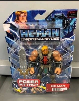 HE-MAN And The Masters Of The Universe POWER ATTACK Figure 2021 Animated NETFLIX
