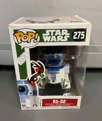 R2-D2 Reindeer Antlers Holiday Season Christmas Gift Funko Pop #275- 022124JET-B