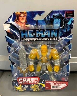 HE-MAN And The Masters Of The Universe Power Attack Powers Of Grayskull