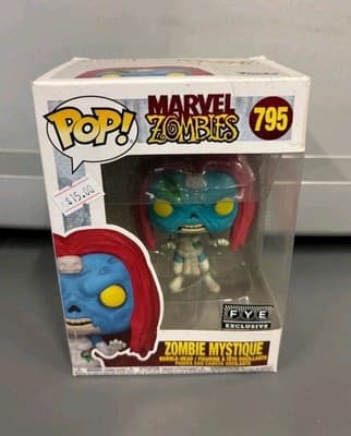 Funko POP! Zombie Mystique #795 FYE Exclusive Marvel Zombies Bobble-Head Figure